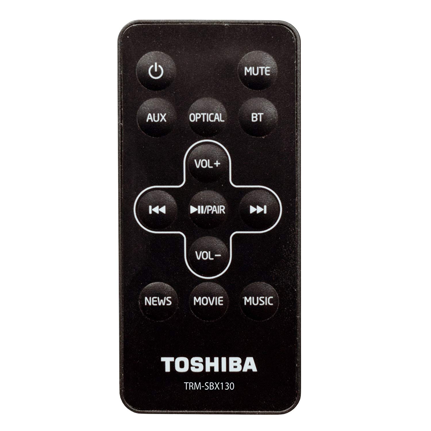 Toshiba Altavoz de TV con barra de sonido Bluetooth de 2.0 canales: barra  de sonido con óptica, AUX, entradas USB y control remoto