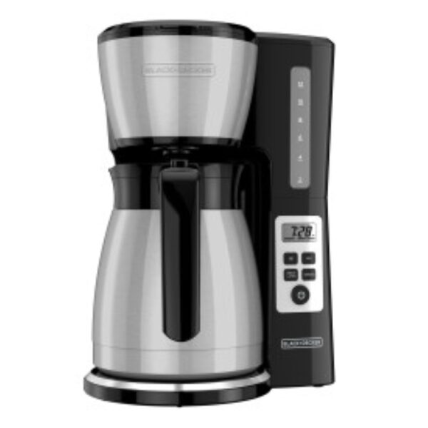 Black+Decker Programmable Digital Thermal Coffee Maker 12 Cups CM2046S ...