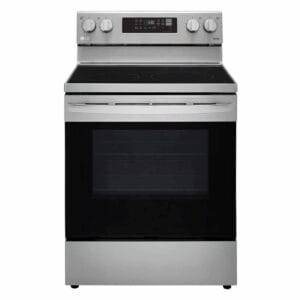 LG Electric Range EasyClean® 6.3pᶟ Smart WiFi convection enabled by fan with Air fryer LREL6323S
