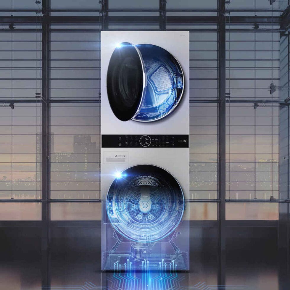 LG WashTower™ 4.5cu.ft (Washer)/ 7.4cu.ft (Electric Dryer) Front Load