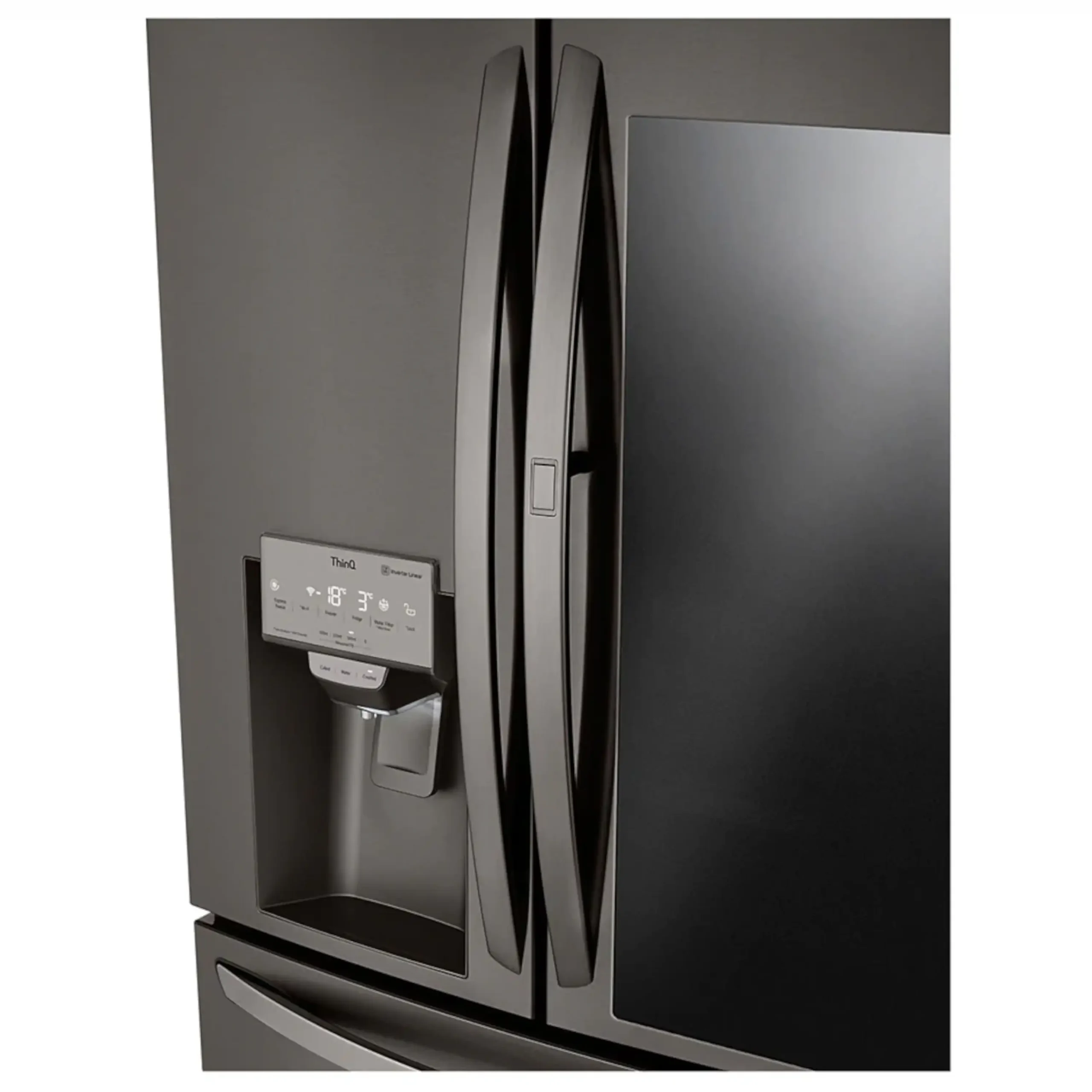 Samsung, Refrigeradora 22Cu.Ft., Bruto Side X Side, Dispensador Agua, Hielo Inverter, Gris