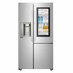 LG Refrigerator 28 pᶟ InstaView™ Door-in-Door® Side by Side Linear inverter compressor ThinQ™ LS74SXS