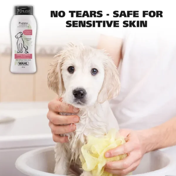 WAHL PET Champú para Cachorros 710 ml 24 oz 820002T - Imagen 2