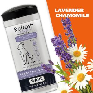 WAHL PET Wet Goods Toallitas Refrescantes para Perros Grandes 8200018A