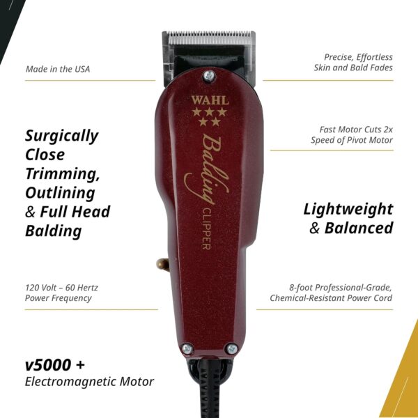 WAHL PROFESIONAL Máquina de Corte 5 Estrellas Balding 8110 - Imagen 3