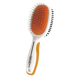 WAHL Cepillo para mascotas de doble cabeza con cerdas y pines 858501