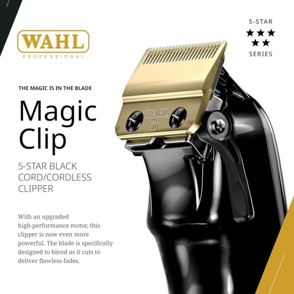 WAHL PROFESIONAL CORTADORA INALÁMBRICA NEGRA 8591 - Imagen 2