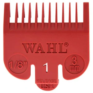 WAHL #1 Color Coded Nylon Cutting Guide Red 3114-603