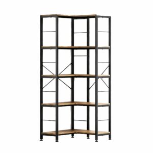 ATBIZ 5 Tier Corner Bookshelf
