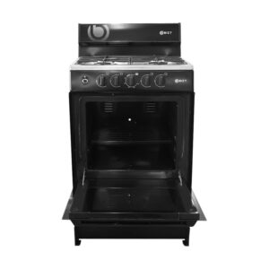 BIZT 24 inch GAS RANGE WITH OVEN BLACK GST2441BCO
