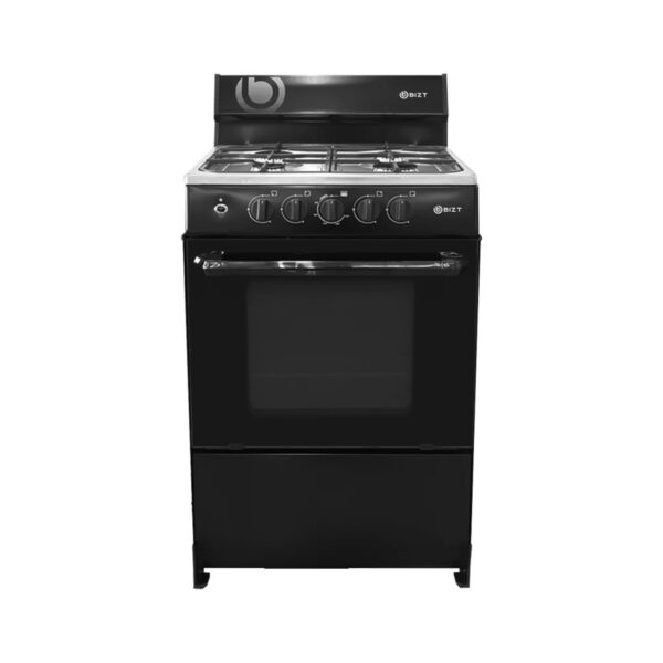 BIZT 24 inch GAS RANGE WITH OVEN BLACK GST2441BCO