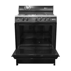 BIZT 30 INCH GAS RANGE WITH OVEN BLACK GST3051BCO