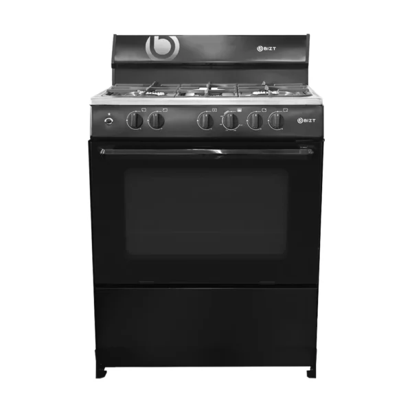 BIZT 30 INCH GAS RANGE WITH OVEN BLACK GST3051BCO