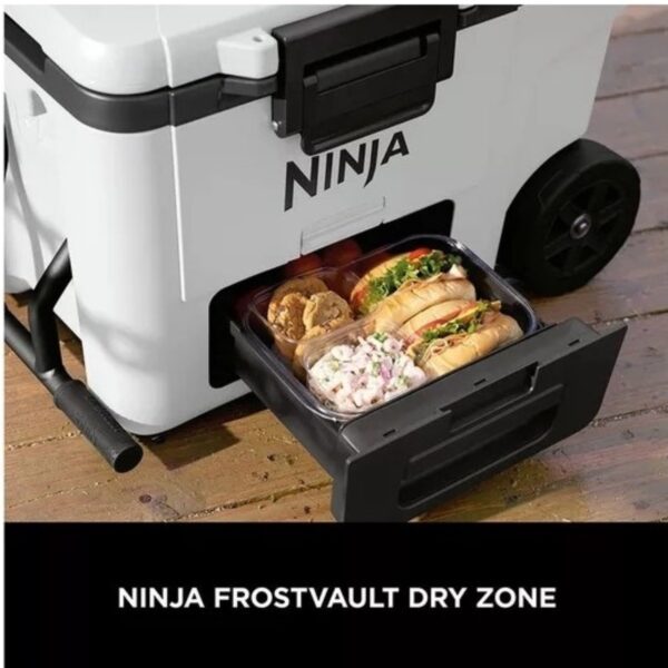 Ninja FrostVault™ 45qt Wheeled Cooler with Cold Dry Zone FB245