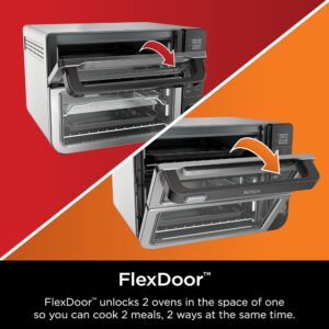 Ninja ® 12 in 1 Double Oven With FlexDoor Oven DCT401