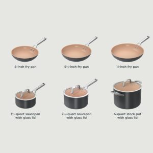 Ninja ® 12pc Extended Life Essential Ceramic Cookware Set CW89900