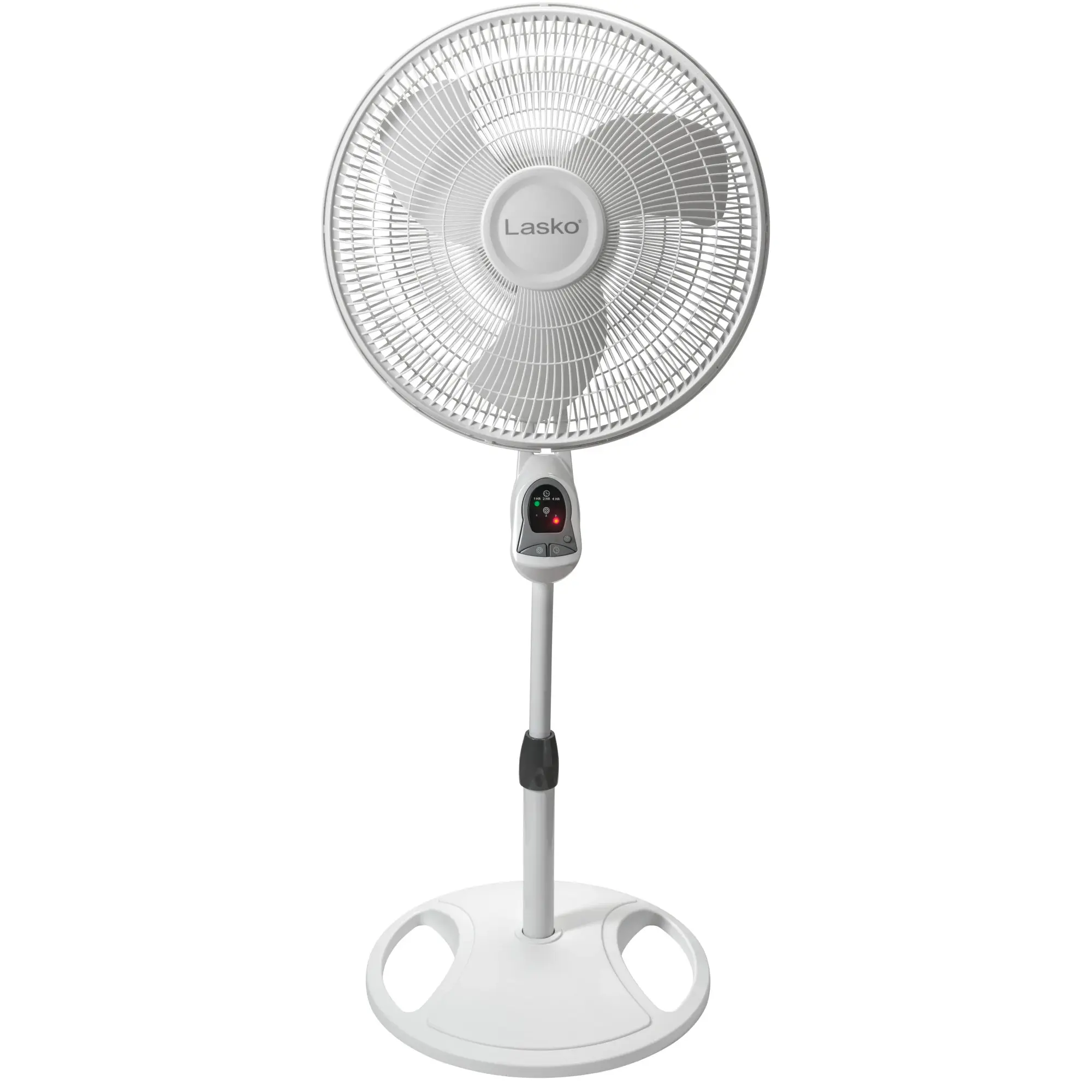 Lasko 16" 3-speed Pedestal Fan with Remote & Timer (white, model 1646) - Image 3
