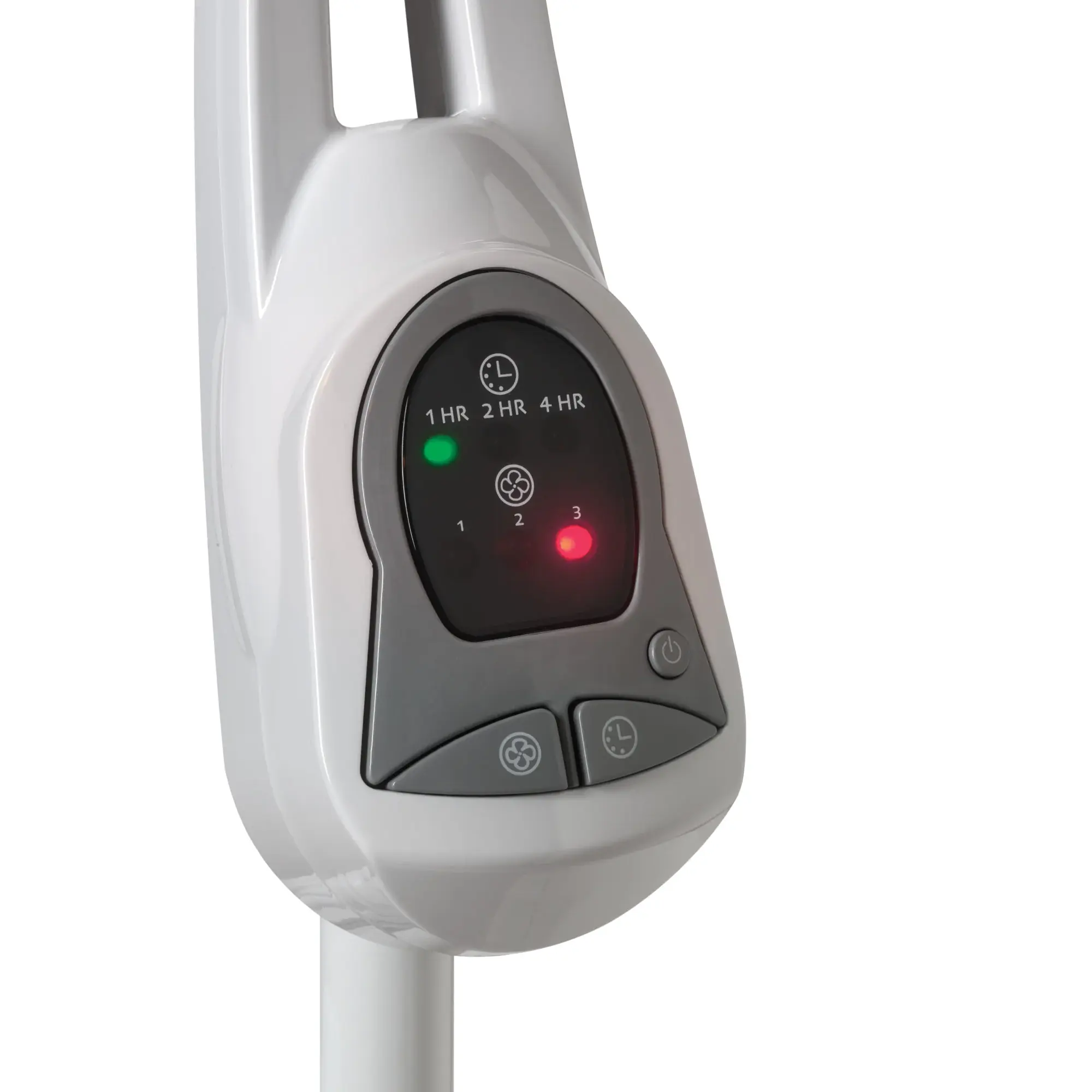 Lasko 16" 3-speed Pedestal Fan with Remote & Timer (white, model 1646) - Image 2