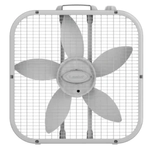 Lasko Ventilador Box 20" 3 Velocidades Save Smart 3733 Blanco