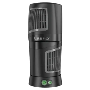 Lasko 4911 Twist-Top Desktop Tower Fan with 3 Speeds