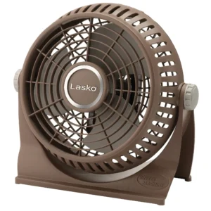 Lasko 505 10" Portable 2-Speed Breeze Machine Table Fan: bronze