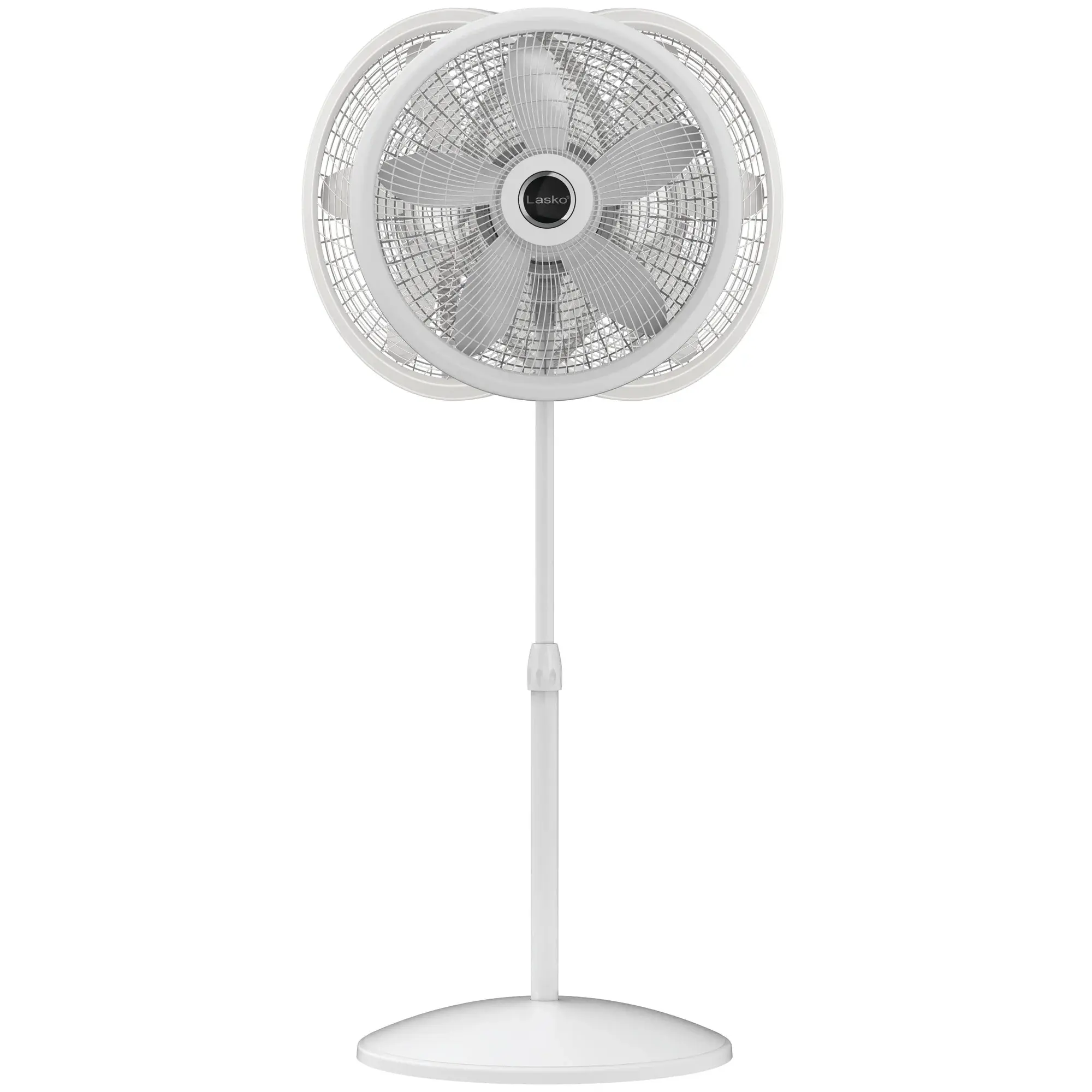 Lasko Cyclone® 18" 3-speed Pedestal Fan (white, model S18931) - Image 2