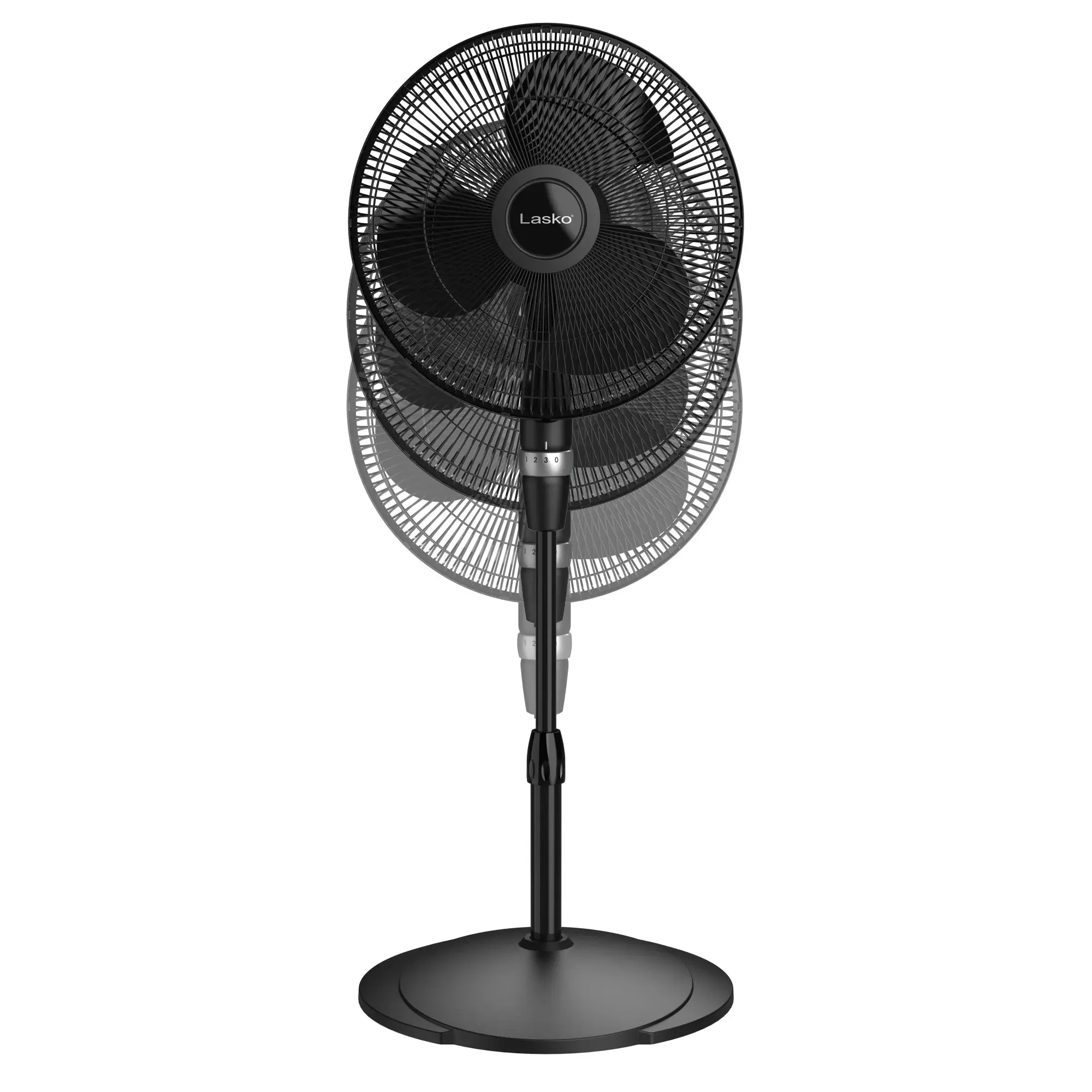 Lasko Performance 16" 3-speed Pedestal Fan (black model S16525) - Image 4