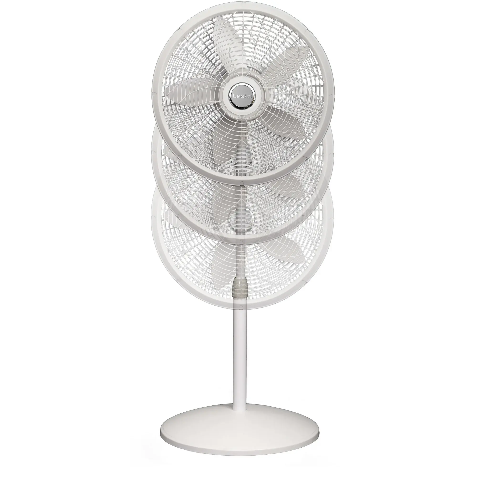 Lasko Performance 18" 3-speed Pedestal Fan (white, model 1820) - Image 4