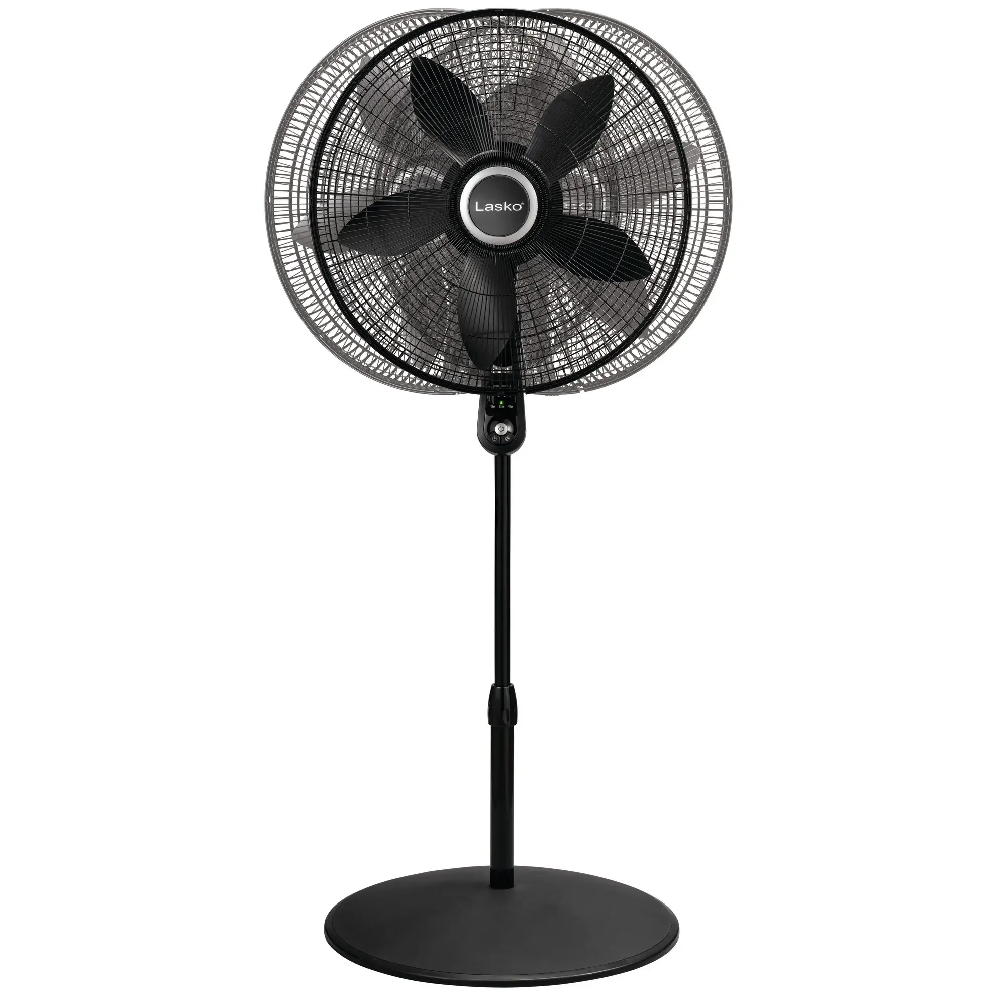 Lasko Performance 20" 4-speed Pedestal Fan with Remote & Timer (black, model S20625) - Image 2