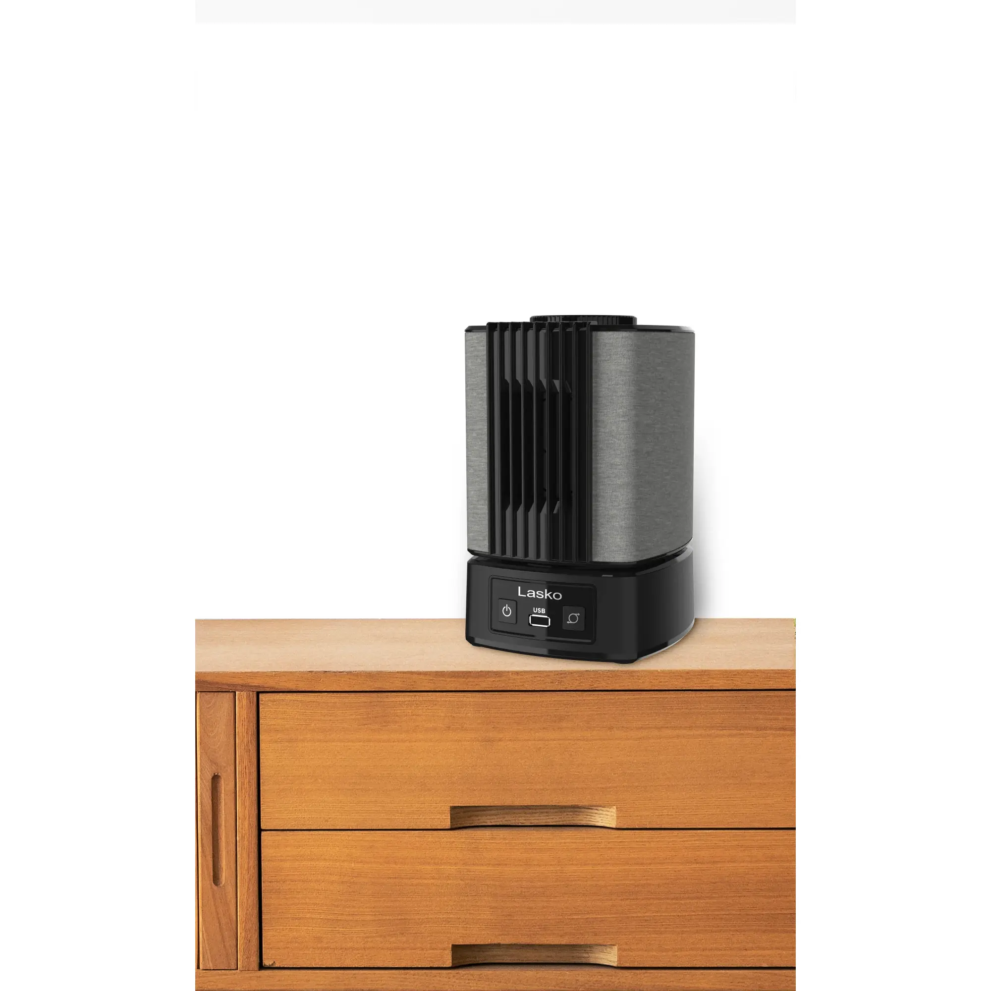 Lasko SlumberBreeze 2-in-1 Table Fan and White Noise Machine, SB100, Black - Image 3