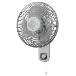 Lasko M12900 12" Oscillating Wall Mount Fan with 3 Speeds