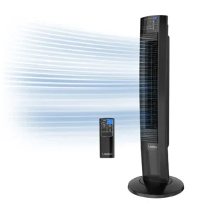 Lasko T36510 Wind Tower® 35" Tower Fan with Nighttime Mode and Remote Control