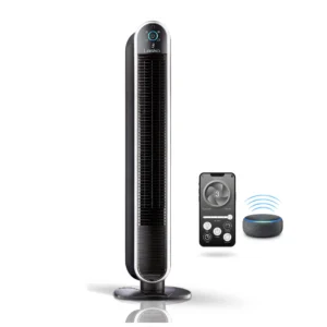 Lasko T40733 Aria™ 40" Tower (5-speed, remote, timer, black)