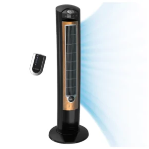 Lasko T42050 42" Wind Curve® Tower Fan with Sleep Mode and Remote Control