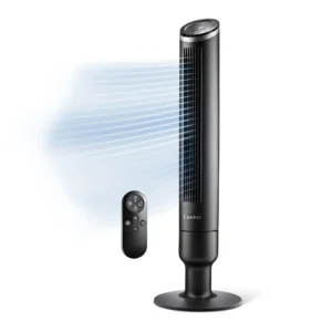 Lasko RST200 Summit 42" Tower Fan (6-speed, remote, timer, black)