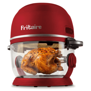 Fritaire-01-RE Freidora de Aire Autolimpiable y No Tóxica – Rojo Cereza