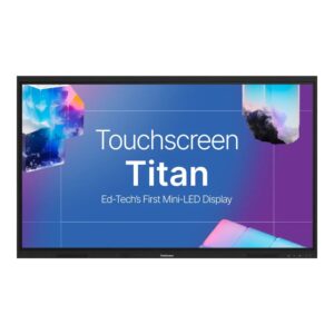 OneScreen Titan Digital LED Touchscreen · Interactive Classes and Meetings